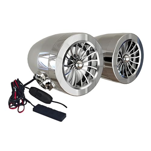 Sistema de sonido para motocicletas con puerto de carga USB