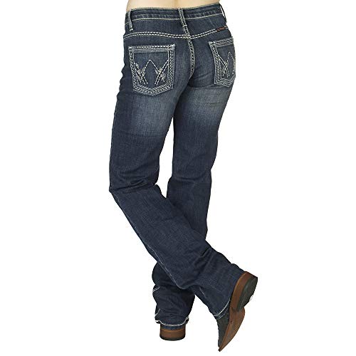 Wrangler Women's Shiloh Low Rise Boot Cut Ultimate Riding Jean3