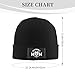 IKSOALWXVN Pitbulls mom Beanie Warm Winter Hats Cuffed Unisex Skull Knit Cap Fashion Ski Hat for Men Women Black