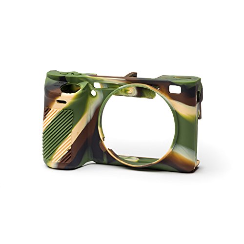 IJJA Camera Silicone body Protective Camera Case Cover Compatible with Sony A6500 Camouflage-image-13