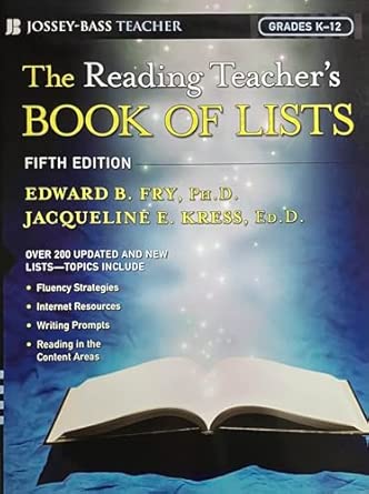 The Reading Teacher′s Book Of Lists 5th Edition-Wow! eBook