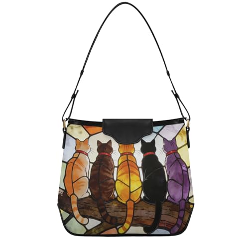 Sac à main chat cadeau idéal pour femme avec sa bandoulière pratique et chic