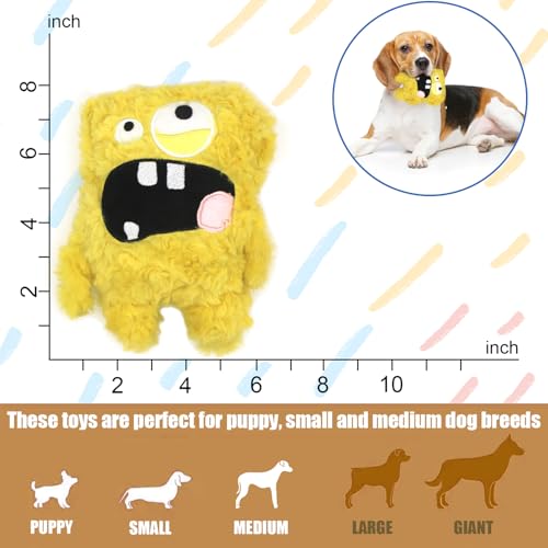Juguetes chirriantes para perros pequeños y medianos, pack de 3 miniatura 7