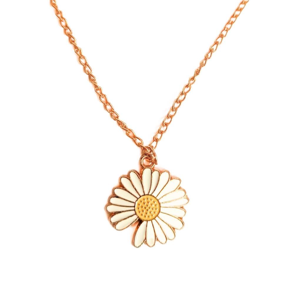 Flower Necklace Pendant for Women Girls, Daisy Charm Korean Gift Necklace Pendant (B0C3WPQQQF) Amazon Price History, Amazon Price Tracker