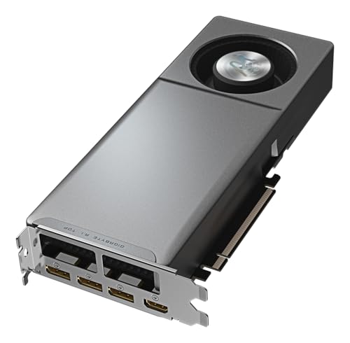 Radeon AI PRO R9700 AI TOP 32G Scheda Grafica – 32 GB GDDR6, 256 bit, PCI-E 5.0, 2920 MHz Frequenza del core, 3 x DisplayPort, 1 x HDMI, GV-R9700AI TOP-32GD - Scheda video - Immagine 3