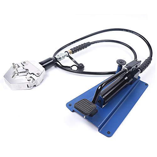 Crimpatrice idraulica con pompa a pedale