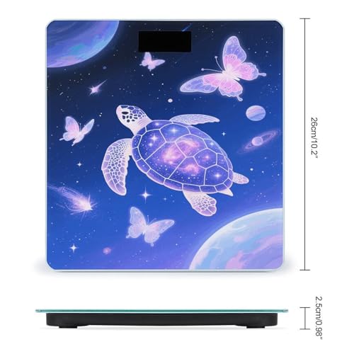 Báscula digital de baño con pantalla LCD vidrio templado miniatura 2