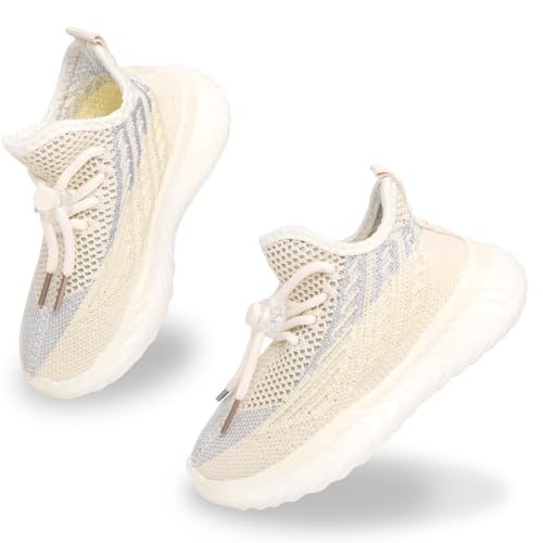 Boys Girls Sneakers Kids Lightweight Slip On Athletic Running Walking Sports Shoes Lace-up Breathable Tennis Shoes for Toddler/Little Kid/Big Kid4