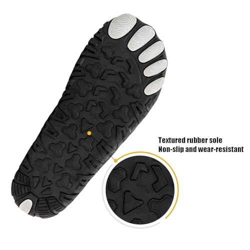 Mens Waterproof Warm Slip-On Snow Boots with Side Zipper Winter Fur Lined Non-Slip Outdoor Comfortable Walking Shoes4