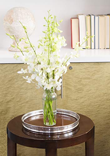 Image of KaBloom-10 White Orchid Bouquet,Flowers for Valentine, Mother's Day