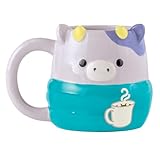 BigMouth x Squishmallows Bubba The Cow Desktop Mug – More Than Just Cocoa, 16oz