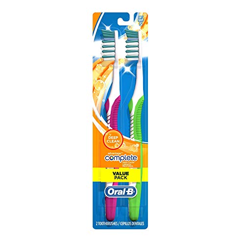 Oral-B Complete Deep Clean Toothbrushes, Soft, 2 Count