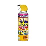 アースジェット ハチアブ スーパージェット 蜂駆除スプレー 455ml ハチ撃退 巣作り防止 ハチ避け 害虫駆除 屋外 クモ カメムシ 毛虫