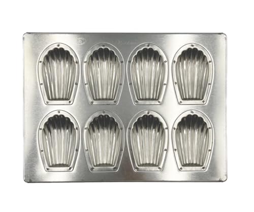 松永製作所(Matsunaga) シリコン加工 シルバーマドレーヌ天板8P MS15のサムネイル