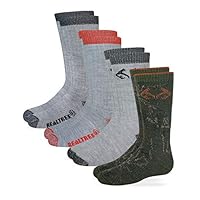 Realtree Boys Boot Sock (4- Pack) Multi, Small