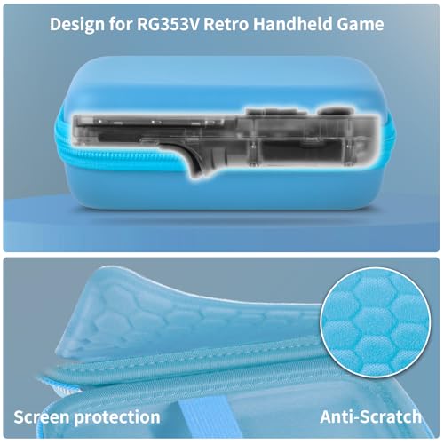 Image of PAIYULE Travel Carrying Case for R36S RG353V RG353VS Handheld Game Console