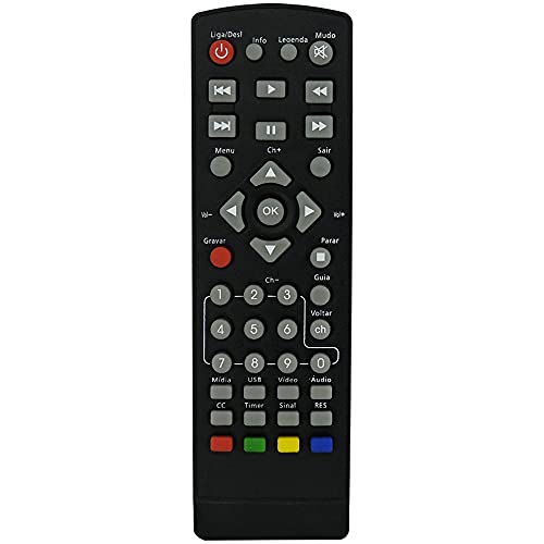 Controle Remoto para Conversor Digital Intelbras Keo