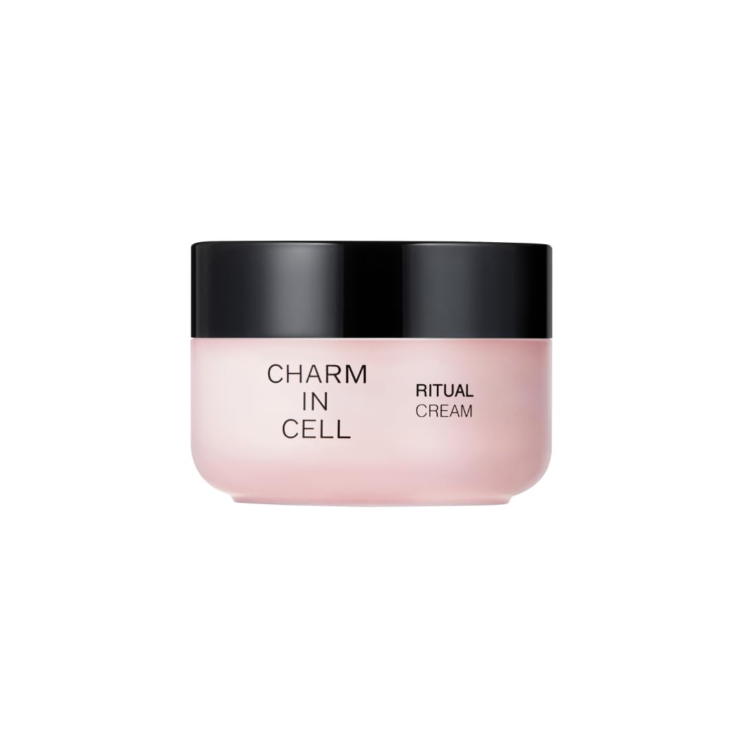 CHARMZONE Charm-in-Cell Ritual Cream - EFG Triple Peptide Face Moisture Firming with Collagen Capsule, Korean anti-aging Skincare (1.69 oz. / 50ml)
