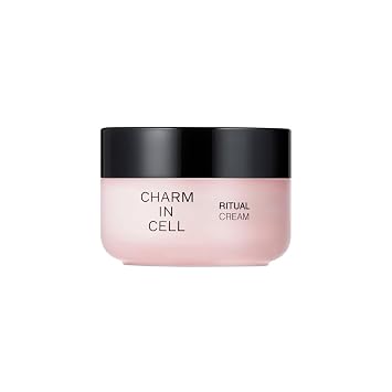 CHARMZONE Charm-in-Cell Ritual Cream - EFG Triple Peptide Face Moisture Firming with Collagen Capsule, Korean anti-aging Skincare 1.69 oz. / 50ml