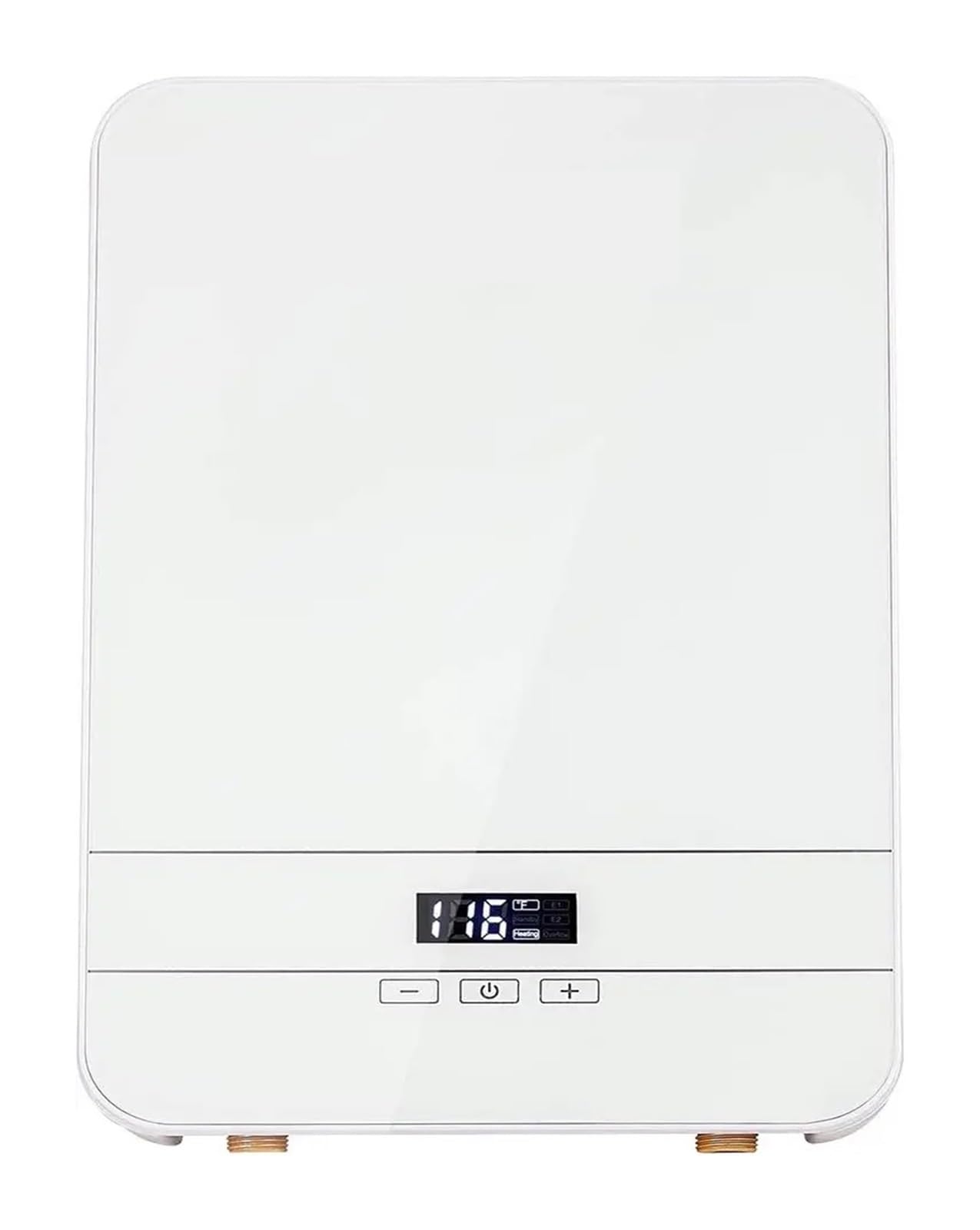 Mooilko Bianco Electric Tankless Water Heater, On Demand Water Heater Electric Tankless Water Heater Smart Instant Water Heater Self Easy To Use