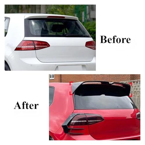 Spoiler arrière Golf 7.5 idéal pour les rassemblements auto - 5