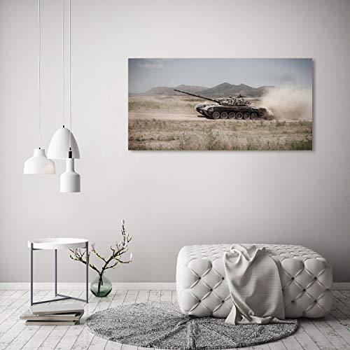 Tableau plexiglas acrylique Tulup 120x60 haute définition beige