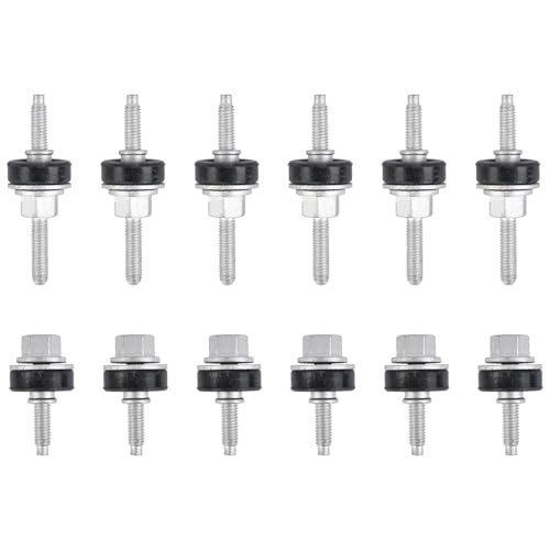 4C3Z-6C519-AA Valve Cover Bolt, One Side Long & Short Complete Set, Fit for Ford 6.0 Powerstroke Diesel 2003 2004 2005 2006 2007 2008 2009 2010, Replace4C3Z6C519AA
