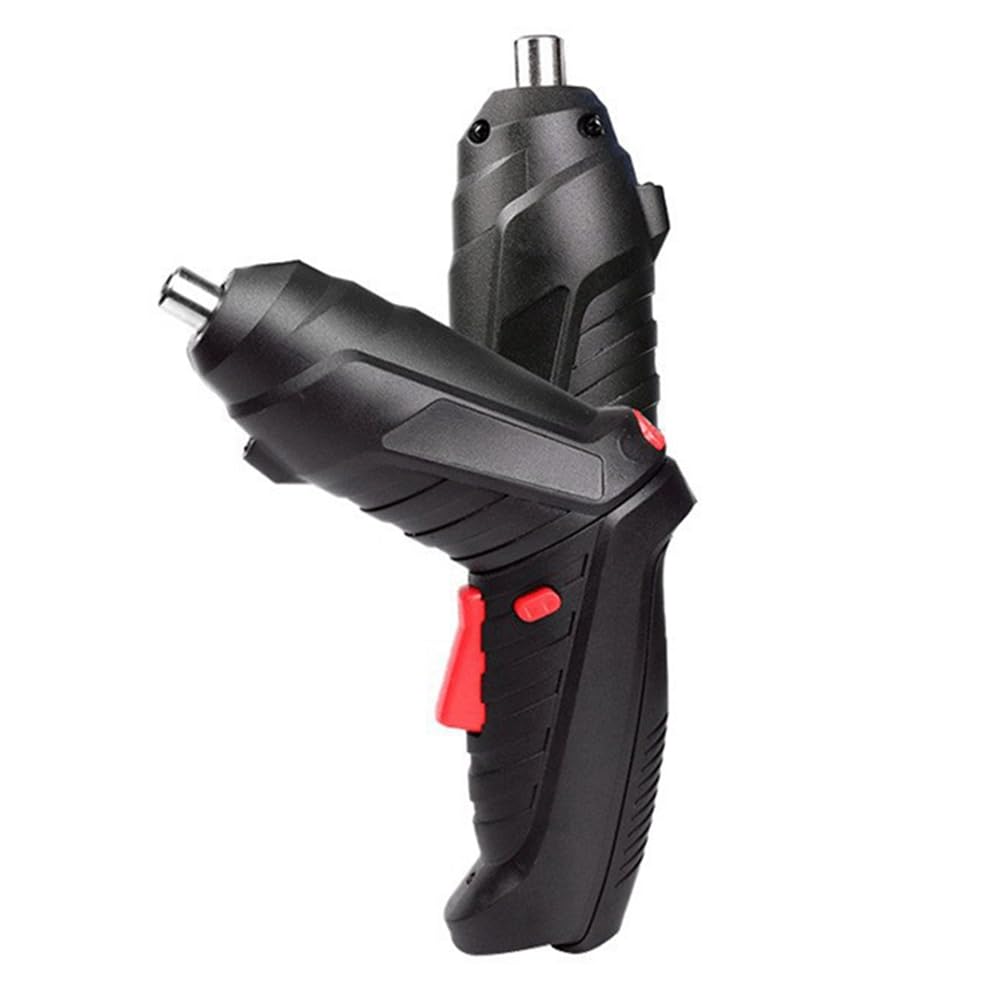 Giwfbqtr Household Electric Screwdriver Rechargeable Cordless Impact Drill Mini Cordless Electric Drill Screwdriver Set