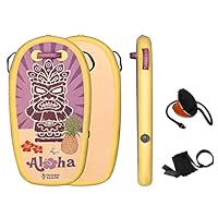 Tuxedo Sailor Aufblasbare Bodyboard Speed Skin, für Kinder großes Schwimmbrett zum Surfen & Wellenreiten am Strand, für Anfänger & Fortgeschrittene