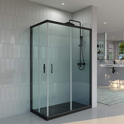 Mampara Ducha 70 X 70 Transparente Marca VAROBATH