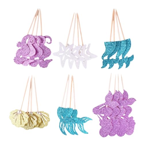 alloneslife Gâteau Efficace Décors 4/6 Interchangeables Designs Premium Bread Party Party Essential Quick Assembly for Affiche des Inserts De Décoration Gâteau Mariage