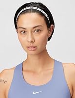 Nike Herren Flex Classic Headbands Printed 6er Pack Stirnbänder Running Fitness Training Sport Haarband Set elastisch, White/Black/White, One Size – Ansicht 2