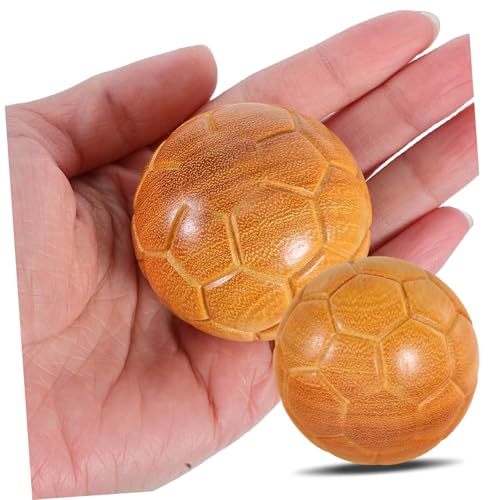 PACKOVE 2pezzi Palline per Esercizi Manuali Design Pallone da Calcio per Fitness e Massaggio Utilizzabili in Meditazione e Rilassamento