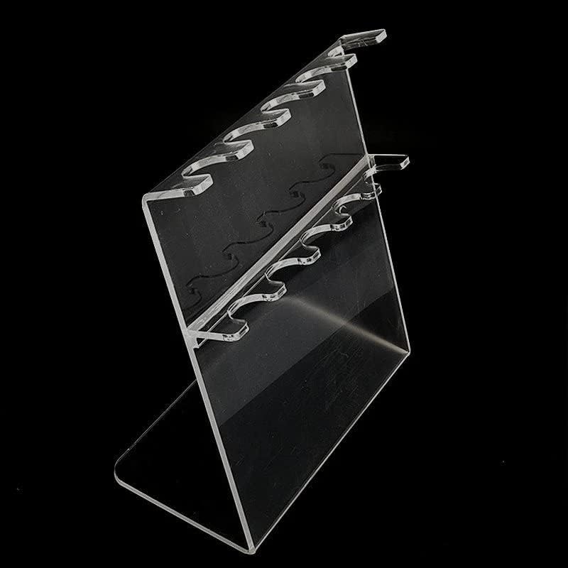 SBT Instrument Micro Pipette Z Shape Linear Transparent Durable Stand for 5 Micropipettes Durable Plastic Stand pack of 1-picture-27