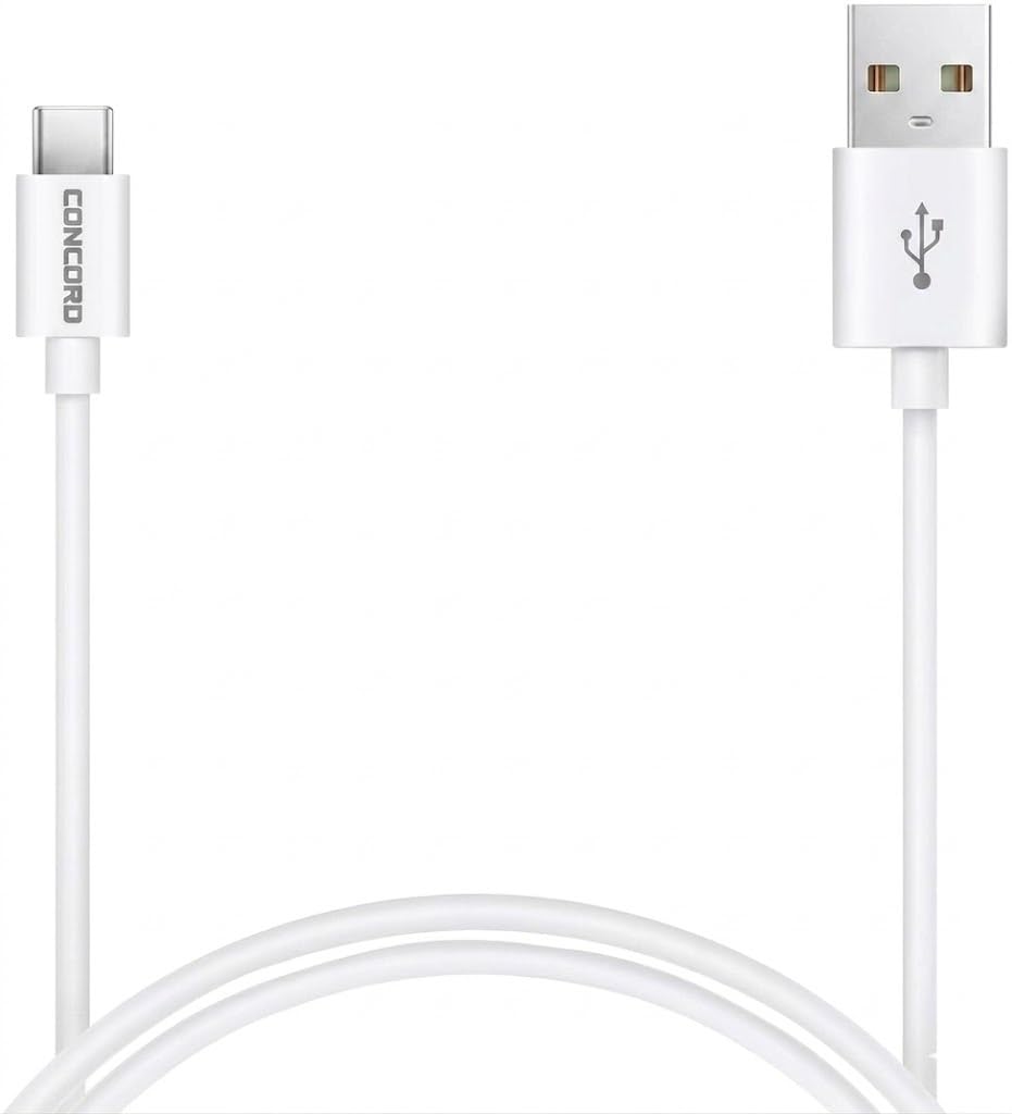 Concord C-821 2.1A 100 CM Type-C Şarj ve Data Kablosu Beyaz - Akıllı Telefonlar ve Tabletler İçin