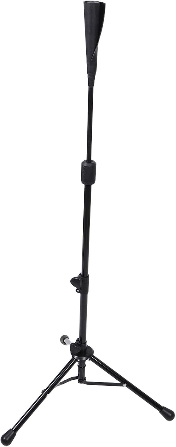 Housoutil Adjustable Baseball Batting Tee Stand with Portable Tripod Base for Softball and Baseball Training Practice
