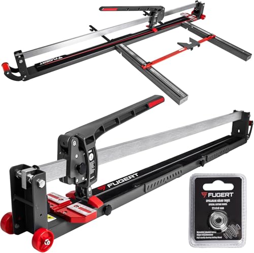 Fliesenschneider 1200 mm Profi – Extra stabile Führung, präzise Schnitte ±0,5 mm, für Feinsteinzeugâ€¦ – Miniatur