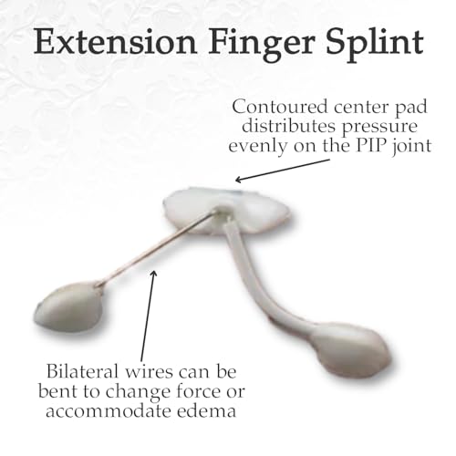 LMB Spring Finger Extension Splint, Assists in Extending PIP Joint With A Slight Extension Effect on the MP Joint, Size AA