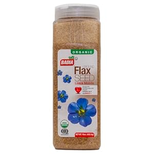Badia Organic Flax Seed, Ground, 16-Ounce