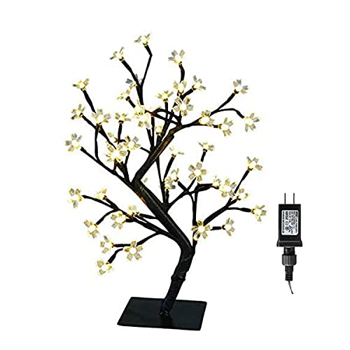 PEIDUO-177-Lighted-Cherry-Blossom-Tree-48-Warm-White-Lights-Plug-in-Adapter-Light-up-Bonsai-Tree-for-Christmas-Indoor-Home-Bedroom-Office-Living-Room-Tabletop-Tree-Night-Light-Artificial-Plants