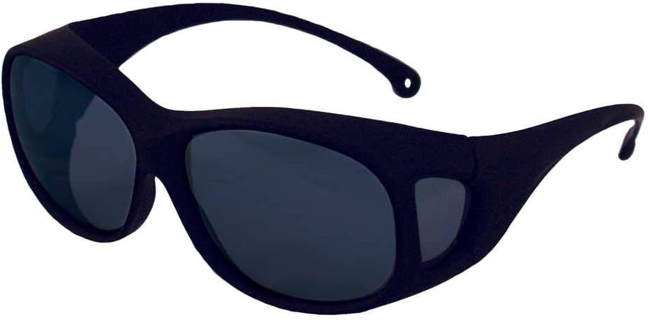 Jackson Smoke Mirror Safety Glasses, Anti-Fog, Scratch-Resistant
