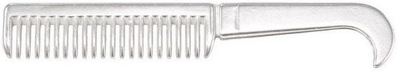 Tough-1 Aluminum Hoof Pick/Pulling Comb