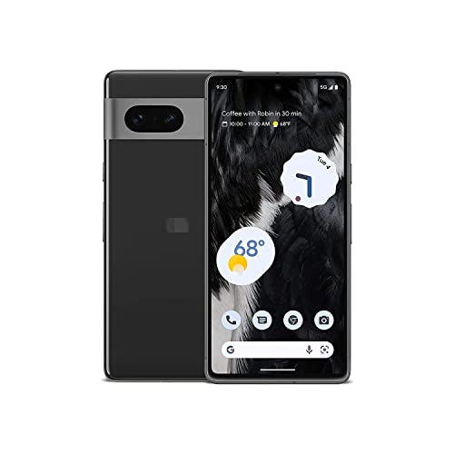 Coque arrière Google Pixel 7 5G de remplacement avec adhésif pré-installé noir