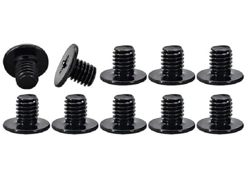 LTDparts M.2/NGFF SSD�AWiFI�A����LAN�J�[�h�ȂǗp �Œ�l�W ��t�˂� M2 �l�W��5mm�a 10���� (�u���b�N, M2×2mm)