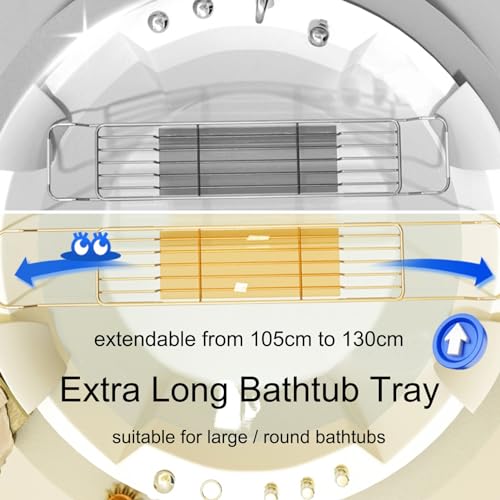 Support de bain multifonction pour une soirée spa à la maison