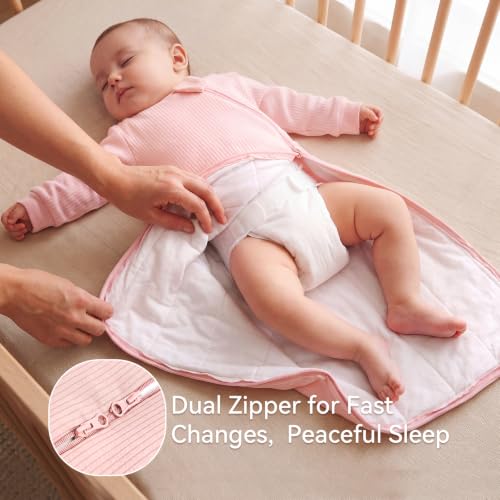 Image of BubblePanda Rayon Made from Bamboo Sleep Sack 0-6 Months 1.5 Tog Newborn