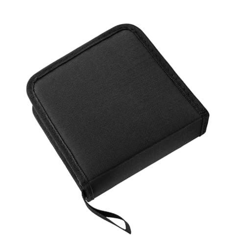 Housse de protection pour CD de voiture en tissu Oxford résistant à l'eau pour rangement facile et protection pour l'intérieur du véhicule