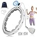 Smart Silent Weighted Fitness Hoop with Counter, Adjustable 30