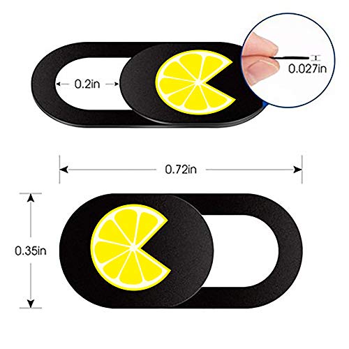 Webcam Cover Slide 3 Packs Ultra-Thin Camera Covers for MacBook Pro/Air iMac Computer Laptop Desktop Smartphone to Protect Your Privacy a...