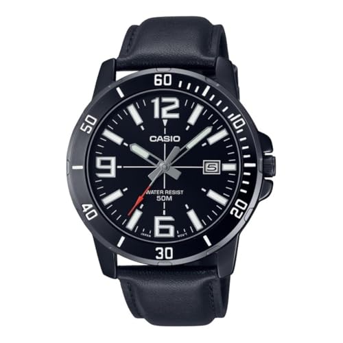 Men Analog Black Dial Men MTP-VD01BL-1BVUDF (A1981)